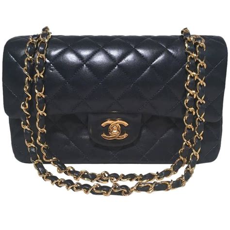 vintage chanel bag navy